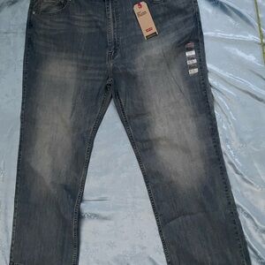 NWT 48X32 Levi's Relaxed Fit Men's blue washed Jeans